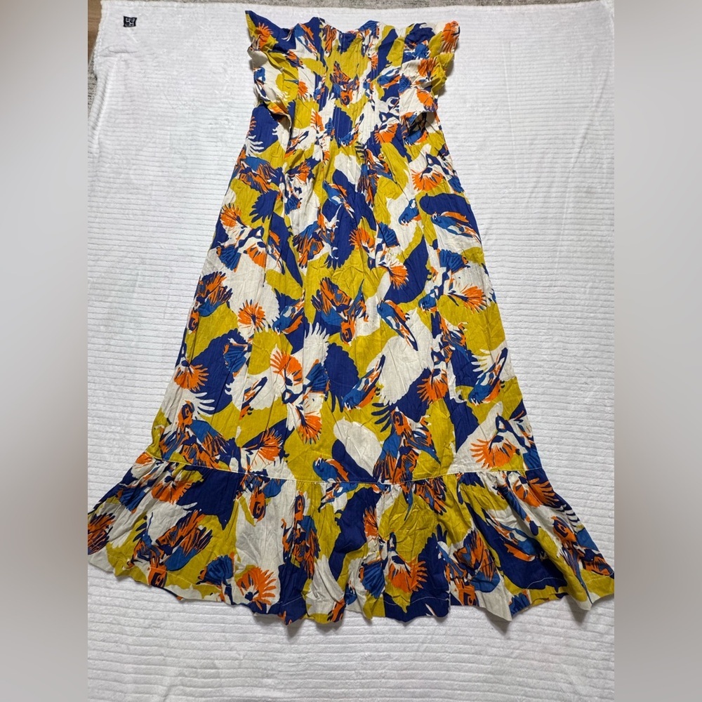 Anthropologie Vibrant Floral Maxi Skirt - Picture 7 of 7